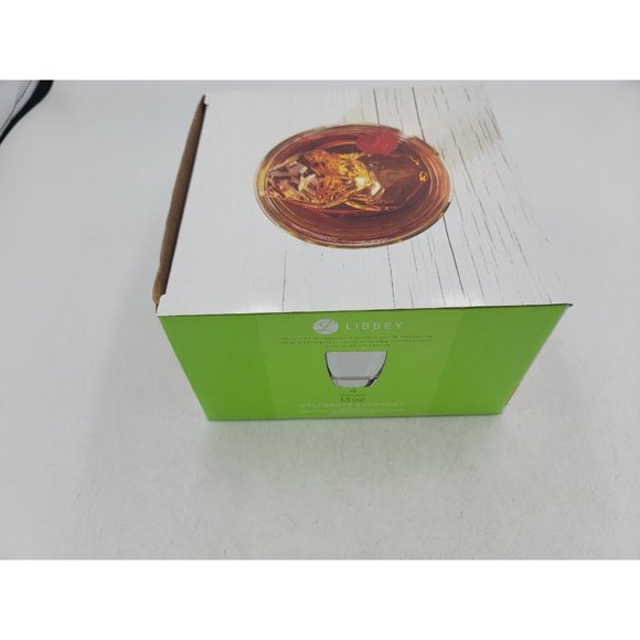 Libbey Glass Classic Set Of 4 13 Oz Drinks Cheers New A13 - Picture 8 of 9